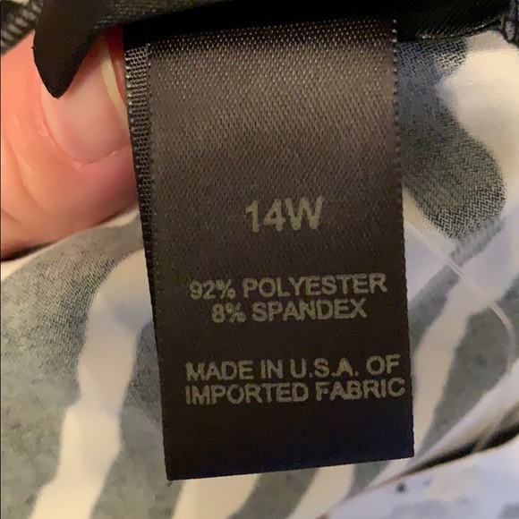 Fun zebra jacket over a black sheath dress - Picture 7 of 7